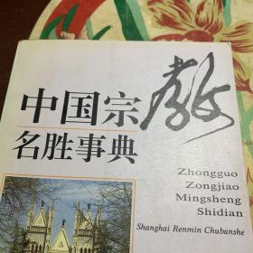 中国宗教名胜事典 /袁一锋 上海人民出版社 9787208022072