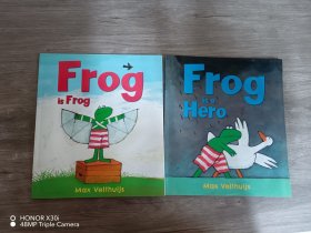 Frog is Frog《我就是喜欢我》、Frog is a hero《弗洛格是个英雄》（2本合售）