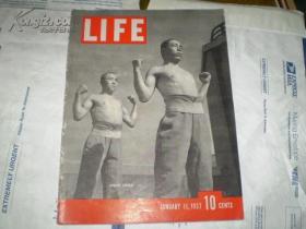 美国生活杂志：1937年1月刊，日意法西斯专题，专门介绍了日本，意大利法西斯军人，重要战犯，罕见，史料性强