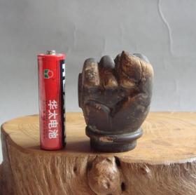 收藏品清末民国木雕老烟具ZYTA1143