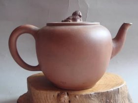 收藏品七十年代紫砂壶高狮灯紫砂壶 ZYTA1342