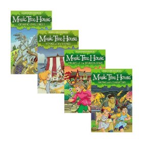 英文原版 Magic Tree House 13-16套装4册 魔法树屋