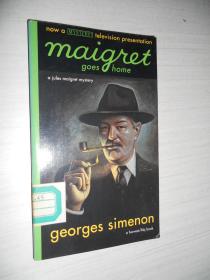 Maigret Goes Home by Georges Simenon 英文原版 馆藏