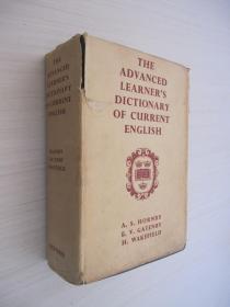 The Advanced Learner's Dictionary of Current English 现代高级英语辞典 英文原版精装 1960年