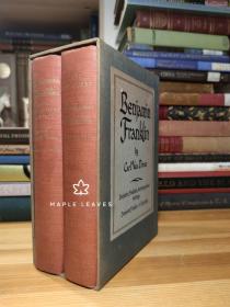 富兰克林传 两本 Benjamin Franklin & Benjamin Franklin's Autobiographical Writings