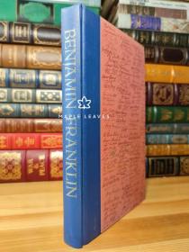 Benjamin Franklin: His Life as He Wrote It  富兰克林 Folio Society