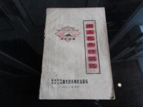 一九七二年32开本《南充民兵诗歌选》油印 插图多-尊F-4（7788）