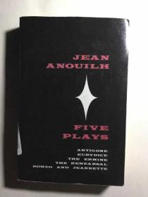 Jean Anouilh: Five Plays