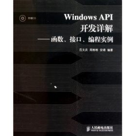 Windows API开发详解:函数、接口、编程实例