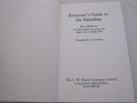 Everyone's Guide to the Hereafter by Ken Akehurst 英文版