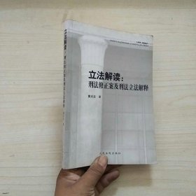 立法解读：刑法修正案及刑法立法解释，