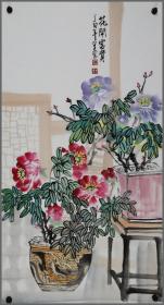 吴泉棠，花卉画（浙江衢州人）