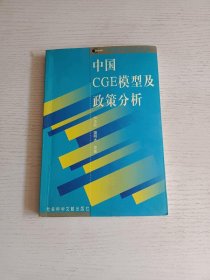 中国CGE模型及政策分析