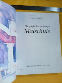 德文 精美插图本 Die grosse Ravensburger: Malschule