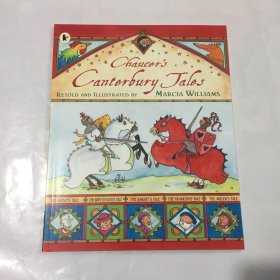 Chaucer's Canterbury Tales 名著绘本：坎特伯雷故事集 英文绘本 12开