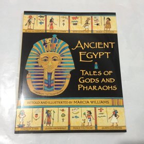 Ancient Egypt: Tales of Gods and Pharaohs 名著绘本：古埃及众神与法老 12开