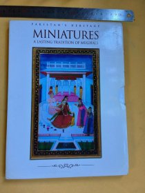 英文 精美插图本 一函一册 大型画册 Miniatures：A Lasting Tradition of Mughais