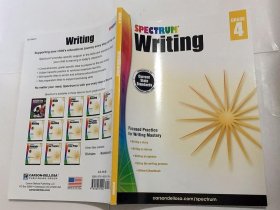 Spectrum Writing  Grade 4 英文原版 Spectrum 写作，4年级