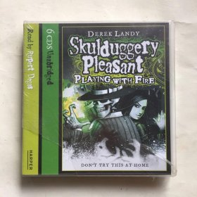 Skulduggery Pleasant#2:Playing with Fire AudioCD怪侠S.P.先生#2：玩火CD 有声书 非纸质 库存 未拆封