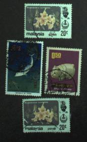 邮票、信销票，信销票2枚合售，请看图，含马来西亚2枚，有的有纸，买回自己洗