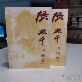 張大千書畫集上下2冊全