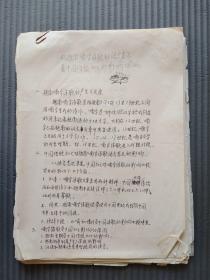 傅成劼（中国越南语教学事业开拓者）手稿《从越南喃字诗歌的语言表达看中国传统文化的影响 》16开31页，签名有涂抹   1998.
