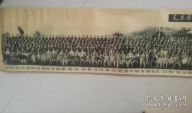 巨幅复制翻拍   毛主席刘主席等党和国家领导人检阅北京济南部队训练时和受阅官兵合影 1964年（270cm+28cm 翻印的 新版）当资料用很实用尺