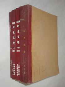 河北文学   1989-1991年共28期   4本合订本   详见描述