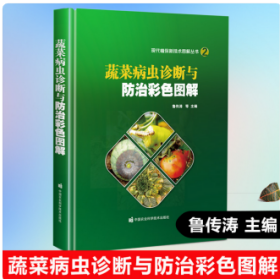 正版速发 蔬菜病虫诊断与防治彩色图解(精)/现代植保新技术图解丛书3E04z