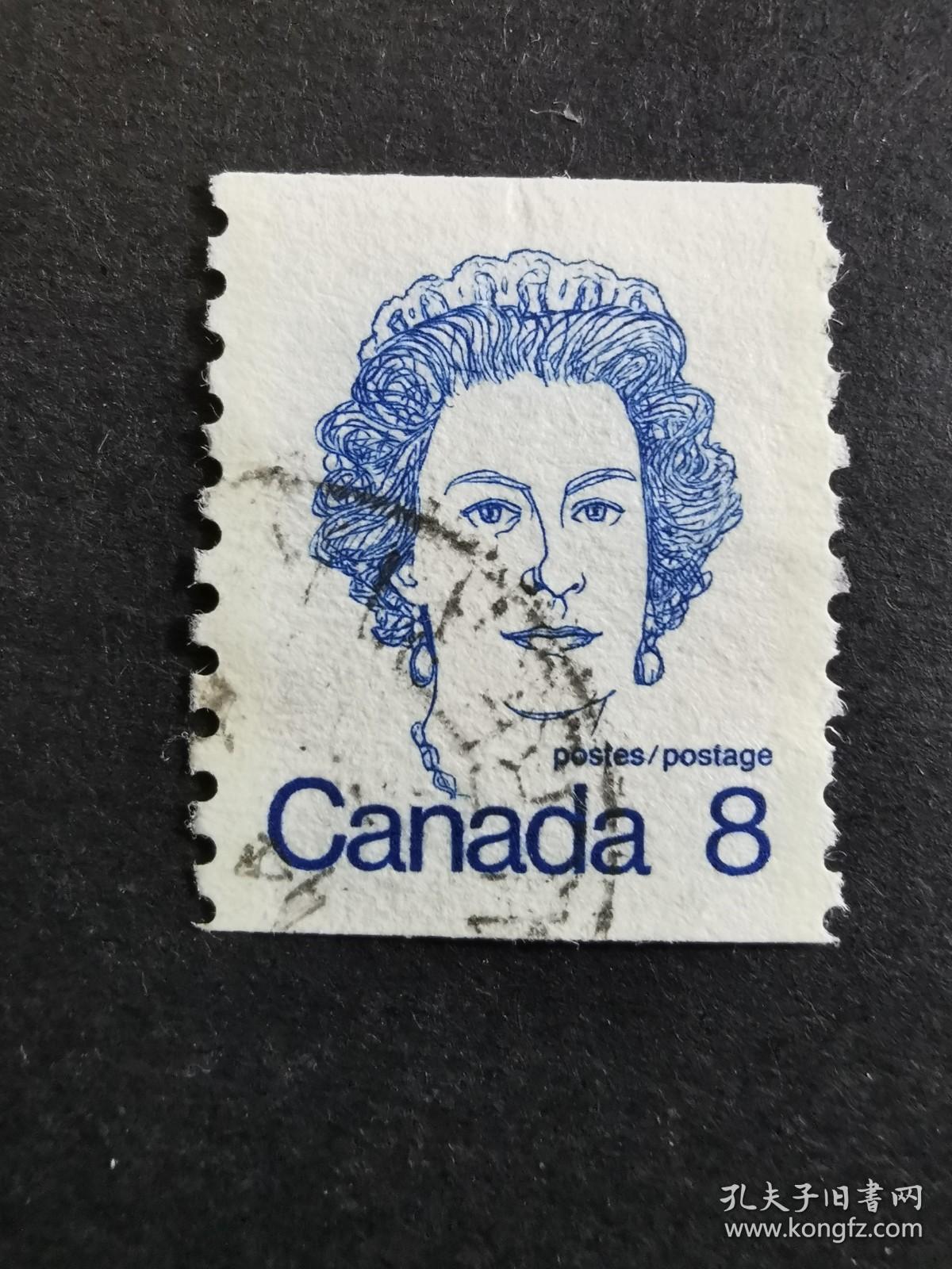 加拿大邮票73年伊丽莎白1信