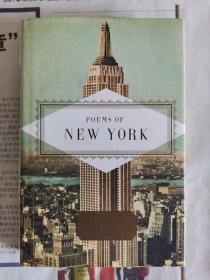 POEMS OF NEW YORK（精装英文原版）