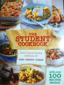 英文原版     The Student CookBook: With Over 100 Recipes Inside!     学生食谱
