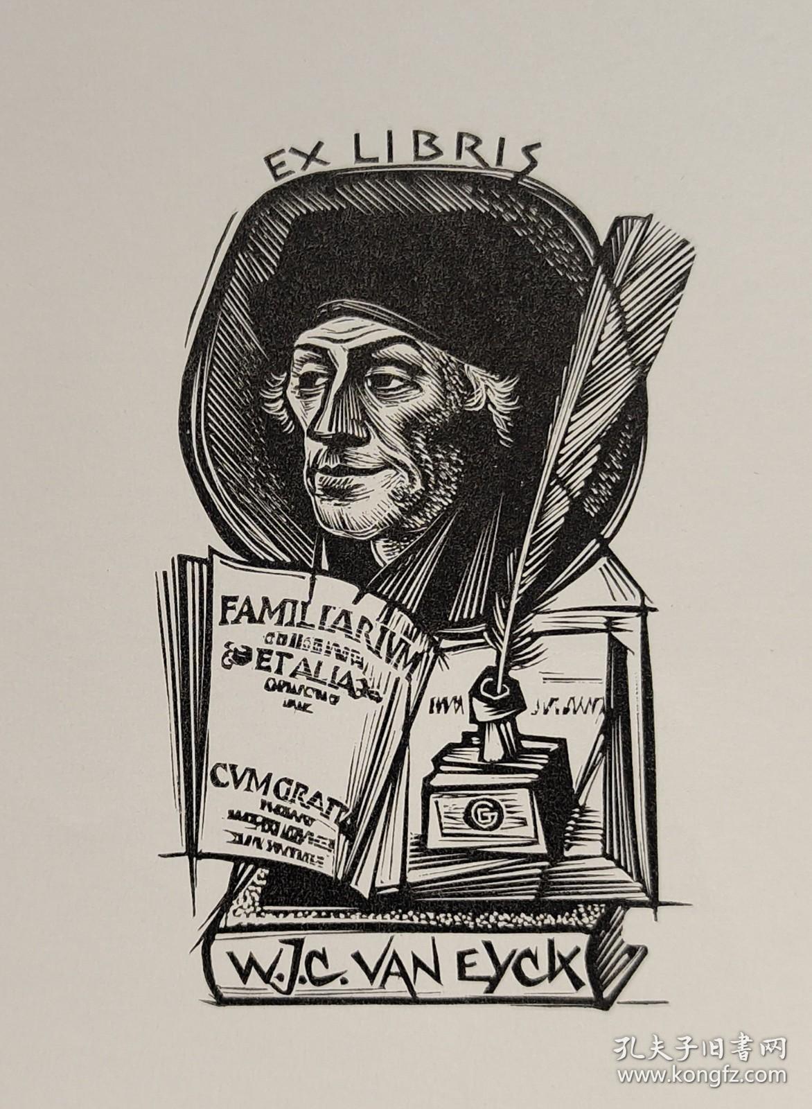 比利时高登gerardgaudaen藏书票版画原作12精品收藏95124cm