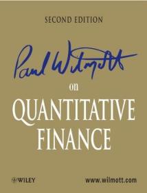 预订  Paul Wilmott on Quantitative Finance  3 Volume Set  英文原版  数量金融 保罗·威尔莫特
