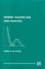 现货 Seismic Hazard and Risk Analysis  英文原版  地震灾害与风险分析  地震灾害分析