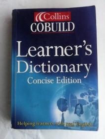 Collins Cobuild Learner's Dictionary    ( Concise  Edition )    英文原版    柯林斯英语学习词典（简明版）