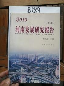 河南发展研究报告（2010）（上册）