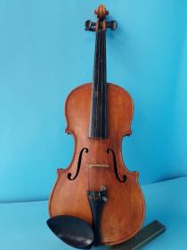 五十年代老琴，广州市和平乐器生产合作社，红木旋钮，4/4小提琴
