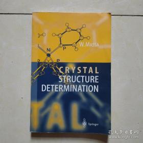 crystal structure determination(晶体结构测定)英文原版