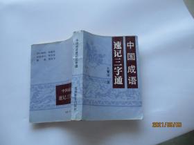 中国成语速记三字通 正版现货 如图纸箱8