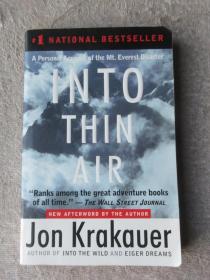 Into Thin Air：A Personal Account of the Mt. Everest Disaster