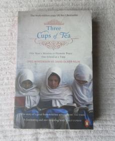 Three Cups of Tea：One Man's Mission to Promote Peace One School at a Time （英文原版）