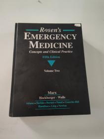 Rosen's EMERGENCY MEDICINE Concepts and Clinical Practice Fifth Edition   罗森的急救医学概念和临床实践第五版