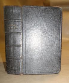 1836 年The Book of Common Prayer《圣经：公祷书》摩洛哥羊皮古董书 袖珍本