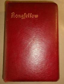 【特价】1901年Poetical Works of Henry Wadsworth Longfellow_《朗费罗诗全集》全横纹摩洛哥小牛皮善本 品相绝佳 配补插图