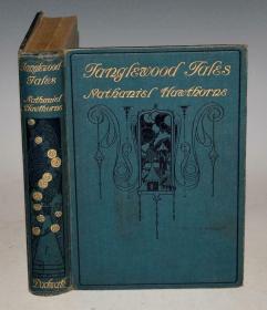 1914年Nathaniel Hawthorne - Tanglewood Tales  霍桑童话经典《 探戈林故事》Milo Winter 绘本珍贵初版本 彩色插图大开本