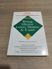 Writing Effective Letters  Memos  and E-mail 9780764124532