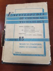 英文原版道林纸精印encyclopedia of chemical technology15
