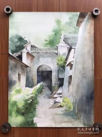 水彩画一幅 61*46厘米