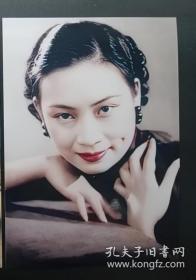蝴蝶民国著名女明星深情照片一张 漂亮